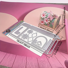 AlinaCraft Metal Cutting Die Postbox Dies Halloween Christmas Paper Craft