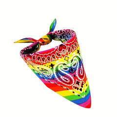 Pride Month Gay Rainbow Square Scarf Cycling Sports Scarf