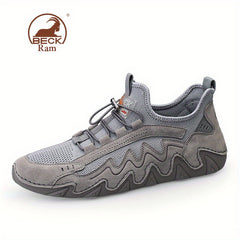 Men's Lightweight Mesh Lace Up Sneaker for Walking and Jogging