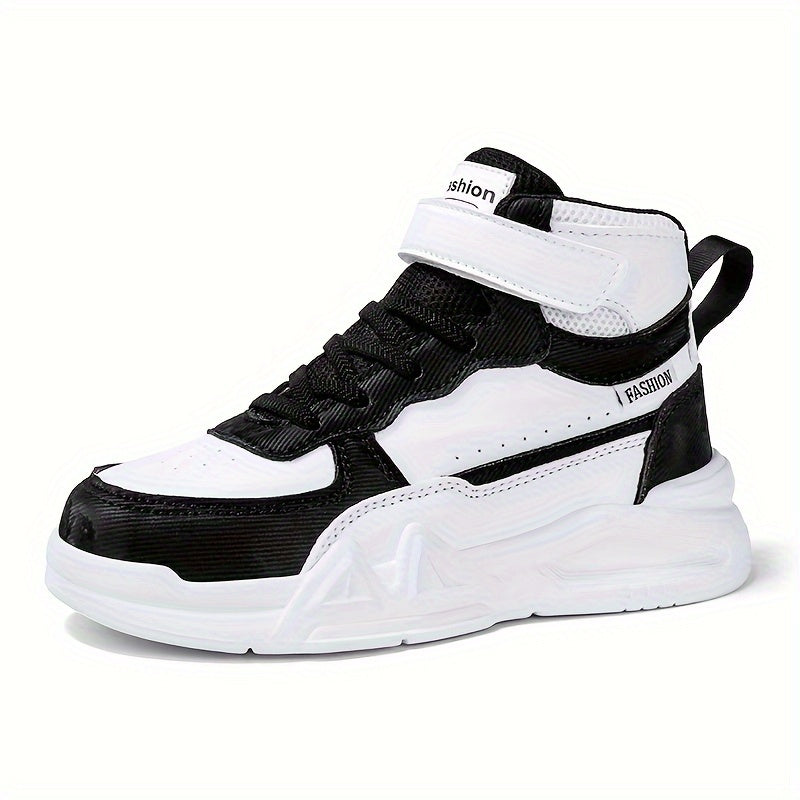 Men's High Top Skate Shoes for Outdoor Workouts and Street Style