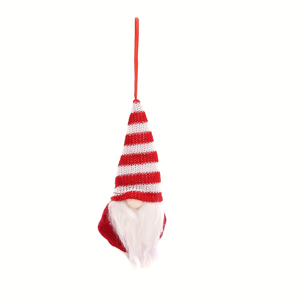 Forest Old Man Christmas Tree Hanging Knitted Doll Home Decoration