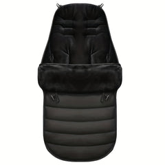 Linen Baby Stroller Sleeping Bag Warm Foot Cover Windproof Three speed Adjutable