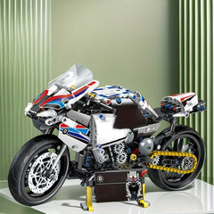 2000pcs Racing Motorcycle Building Blocks for Adult Collectors