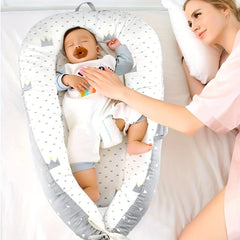 Newborn Baby Portable Anti-pressure Crib In Bed Comfortable Bionic Bed
