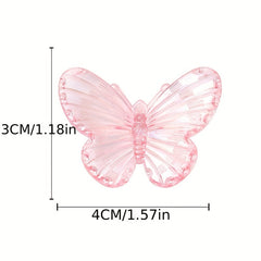3pcs Holographic Butterfly Hair Clip for Women