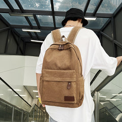 Canvas Backpack Large Capacity