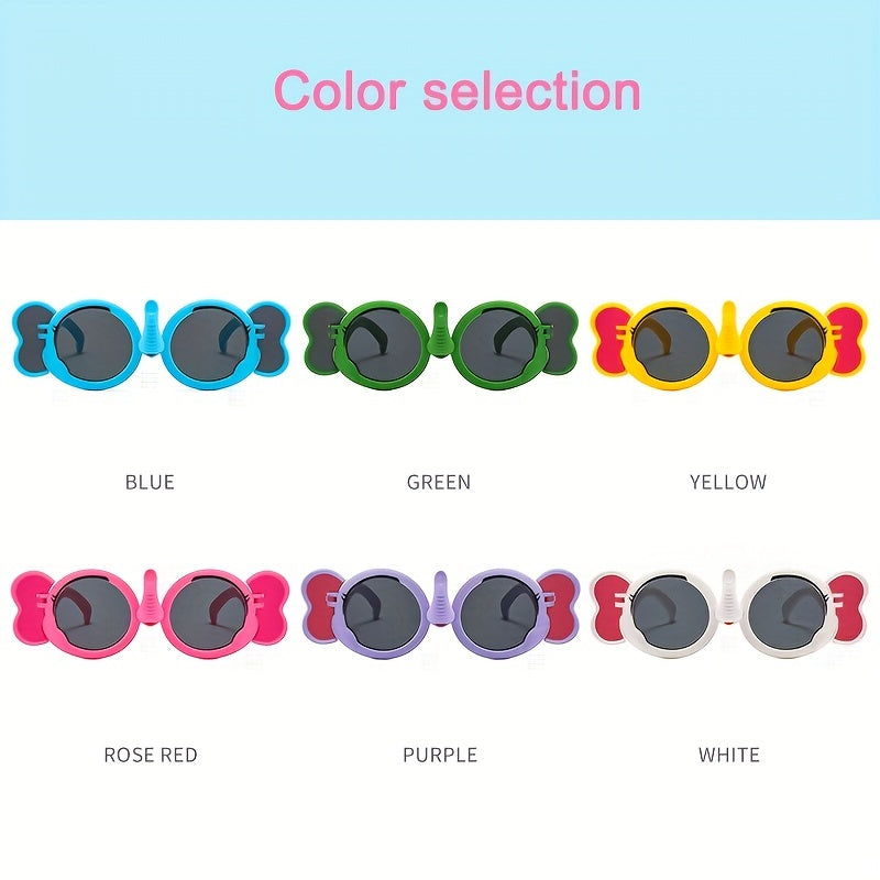 Elephant Nose Sunglasses Round Frame UV Protection Outdoor Activity Glasses