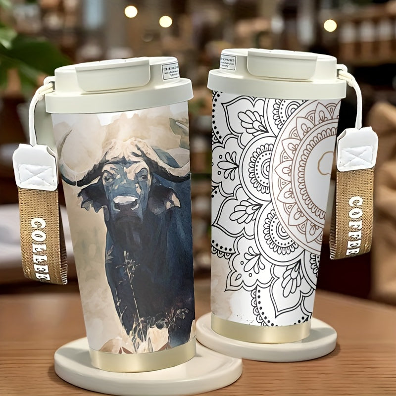 18 oz Stainless Steel Insulated Tumbler Leak Proof Travel Cup