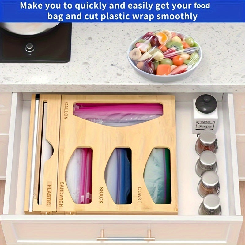 1pc Kitchen Drawer Organizer Bag Storage Desk Organizer Room Decor