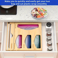 1pc Kitchen Drawer Organizer Bag Storage Desk Organizer Room Decor
