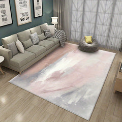 Modern Abstract Artistic Area Rug Soft Comfy Non-Slip Carpet for Bedroom Living