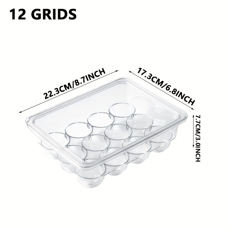 Egg Container Refrigerator Storage Box 12/14 Egg Organizer Holder