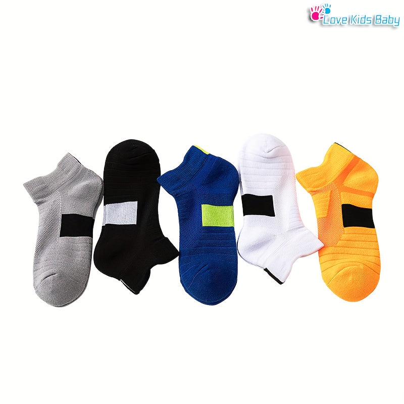Unisex Kid's Sport Socks Towel Sole Quick Dry Non Slip Socks