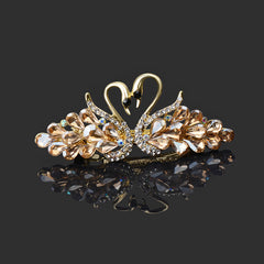 Rhinestone Hair Barrettes Jeweled Hair Clips Hair Styling Accessories