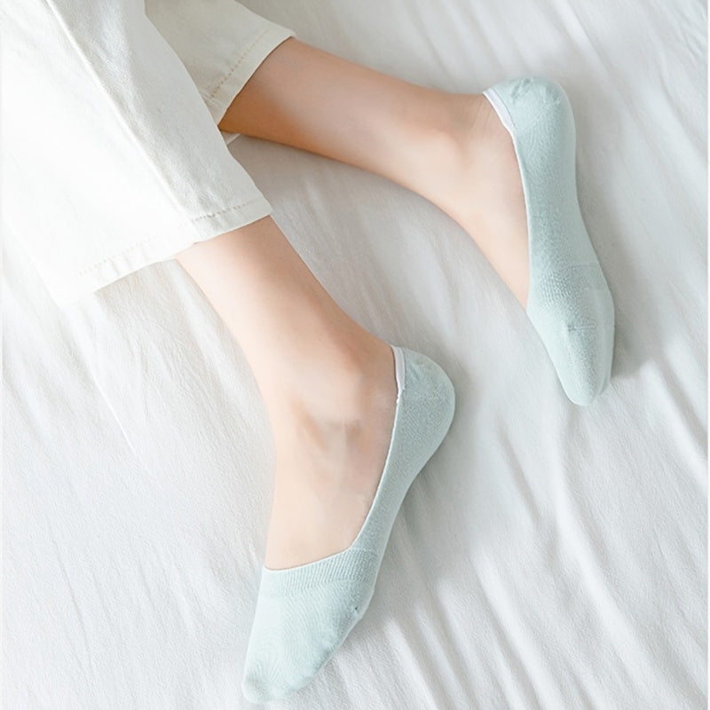 Invisible Socks Women's Stockings Breathable Lightweight Solid Socks