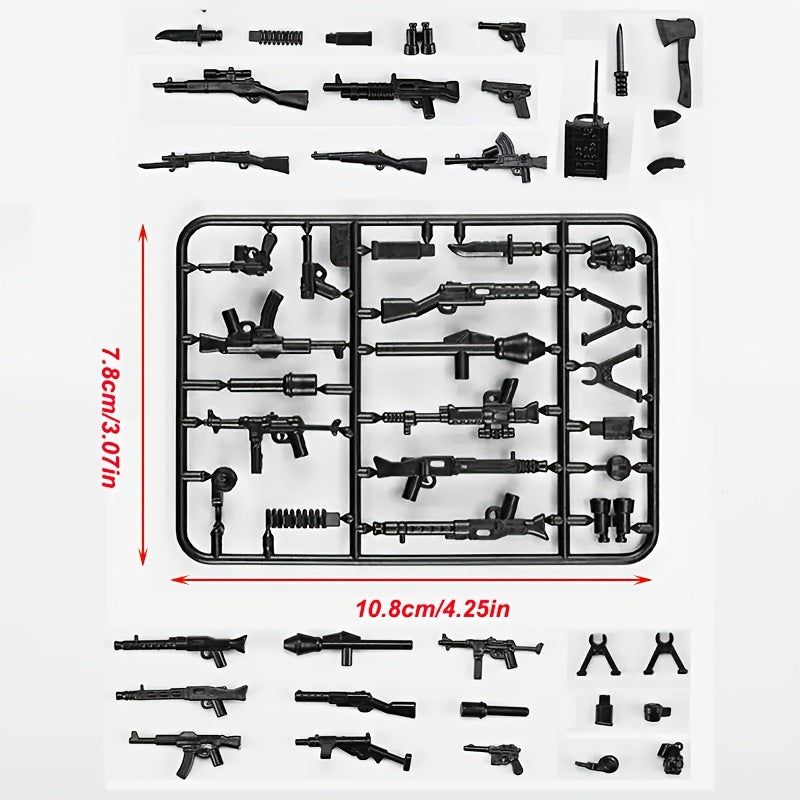 53 Weapon Parts for Various Weapons and Equipment
