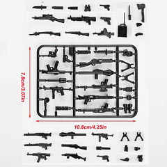 53 Weapon Parts for Various Weapons and Equipment