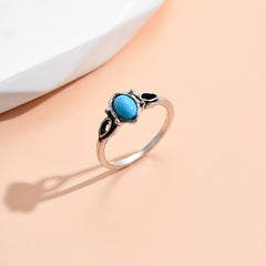Turquoise Open Toe Ring Boho Style Foot Jewelry