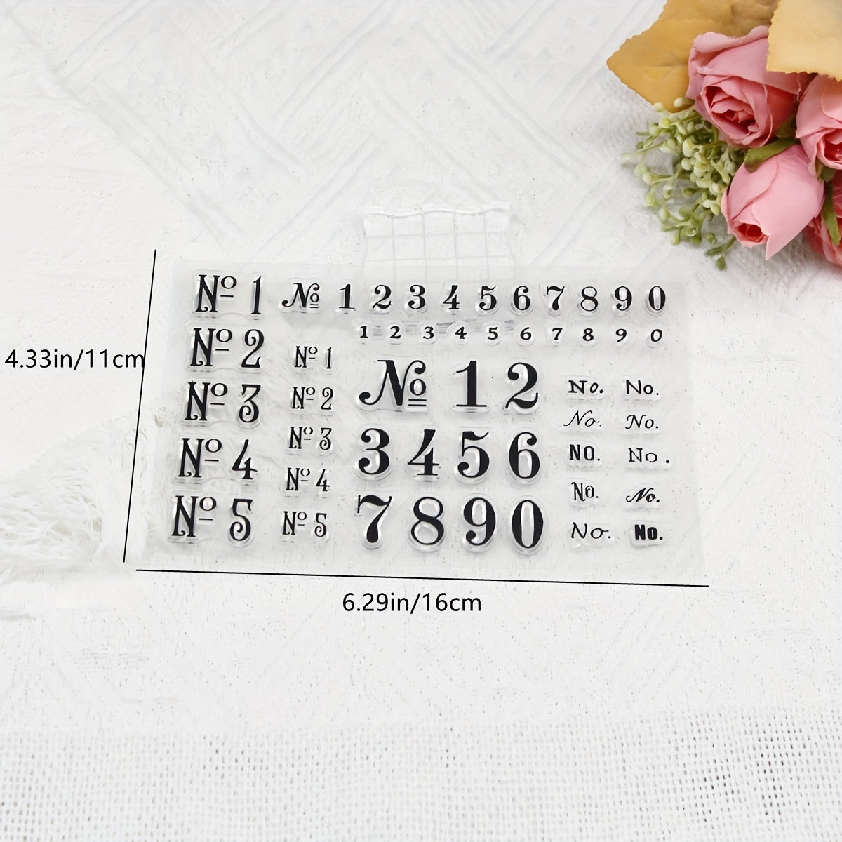 DIY Silicone Cartoon Transparent Stamp