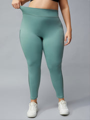  High Waist Mesh Sports Leggings