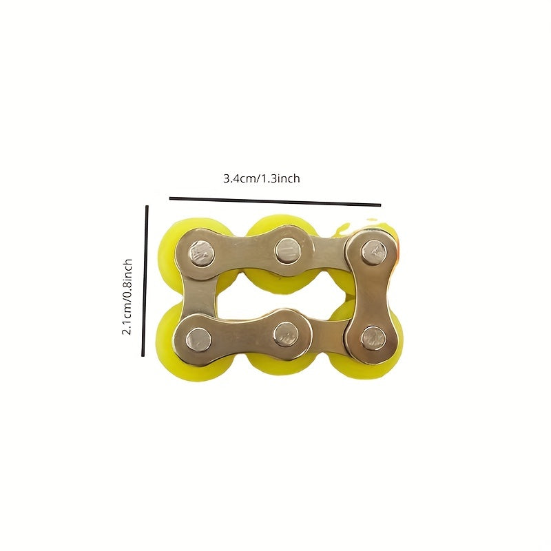 Roller Chain Fidget Toy Stress Reducer for ADD ADHD Anxiety