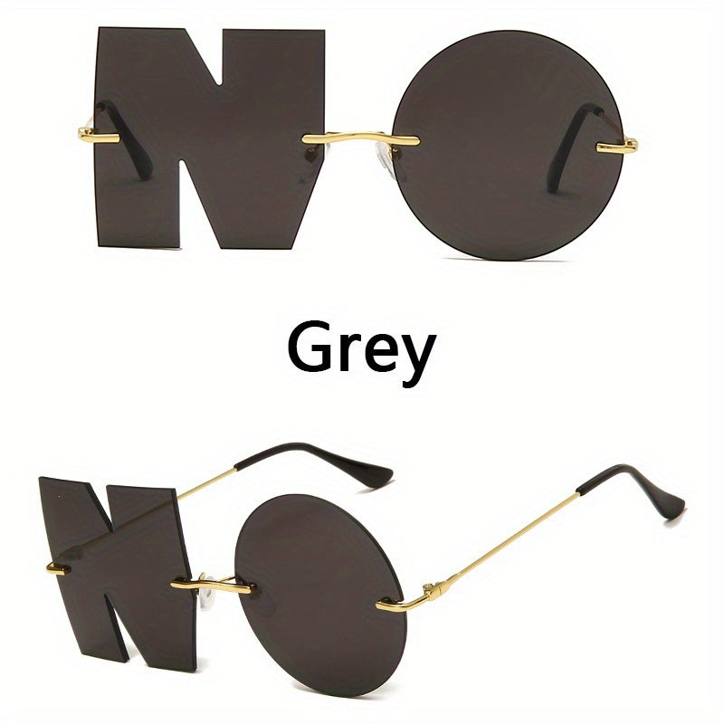 Men's Rimless Sun Glasses UV400 Sunglasses