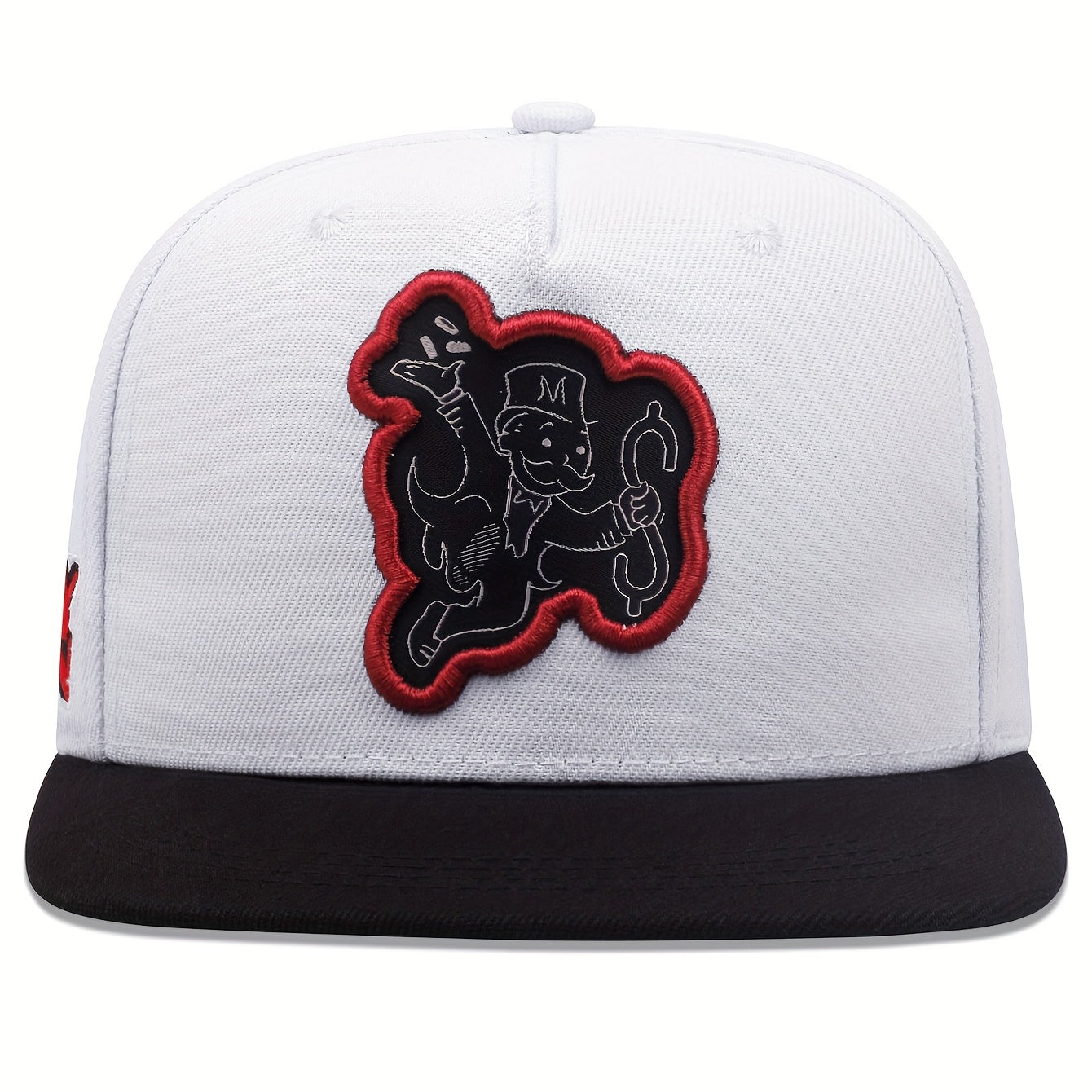 Unisex Sunshade Baseball Cap With PlayingCard Embroidery