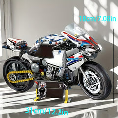 2000pcs Racing Motorcycle Building Blocks for Adult Collectors