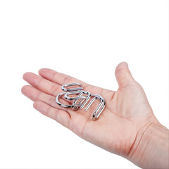 Metal Puzzle Toys Brain Teaser Unlock Intelligence Buckle Decompression Toys