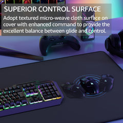 Large Gaming Mouse Pad Micro Woven Fabric Expanding Desktop Mouse Pad