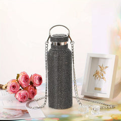 500ml Stainless Steel Vacuum Cup Bling Water Bottle Insulated Thermal Bottle