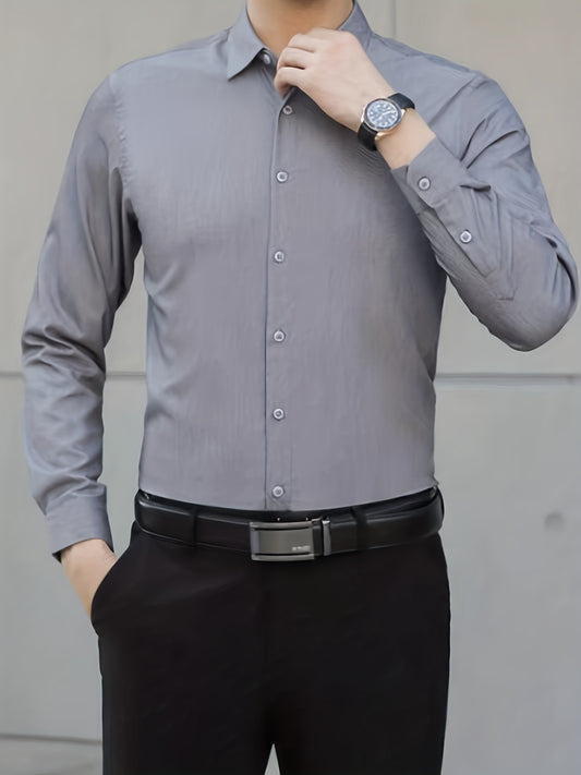 Men's Button Up Long Sleeve Shirt