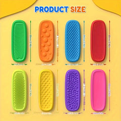 Silicone Sensory Fidget Toys for Adults Colorful Textured Relax Toys