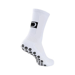 Men's Sweat-absorbing Non-slip Mid-calf Socks for Football Running