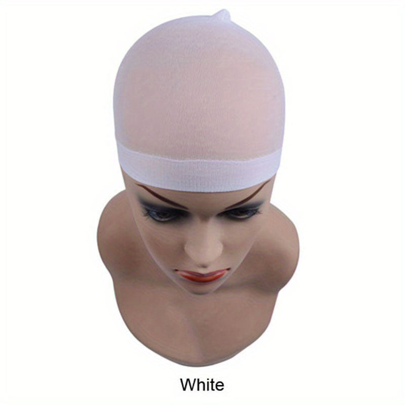 2pcs Wig Cap Hair Net Stretch Mesh Stocking Caps For Making Wigs
