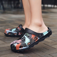 Graffiti Comfortable Clogs Non-slip Sandals Lightweight Slippers
