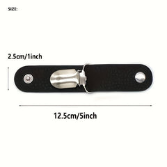 PU Leather Hat Clip For Travel Solid Hat Clips For Luggage