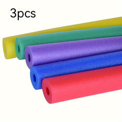 3pcs Vibrant Foam Pool Noodles Lightweight Durable PVC Swimming Accessories