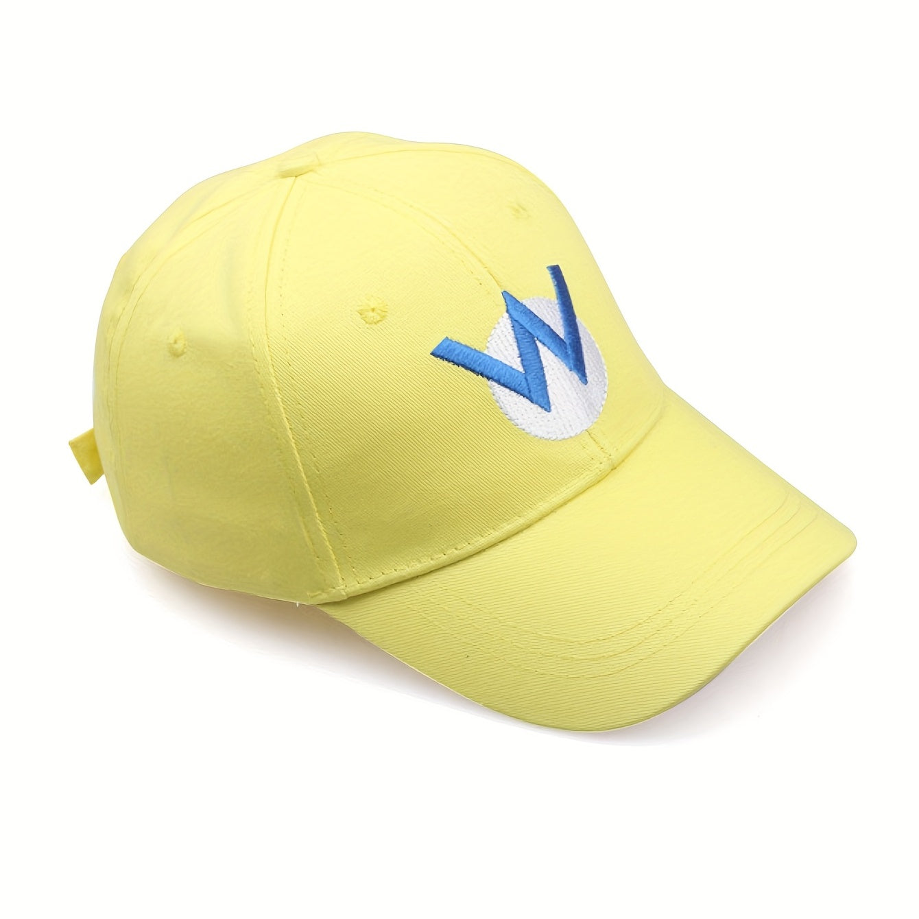 Letter Embroidery Baseball Cap Yellow Unisex Anime Golf Dad Hat