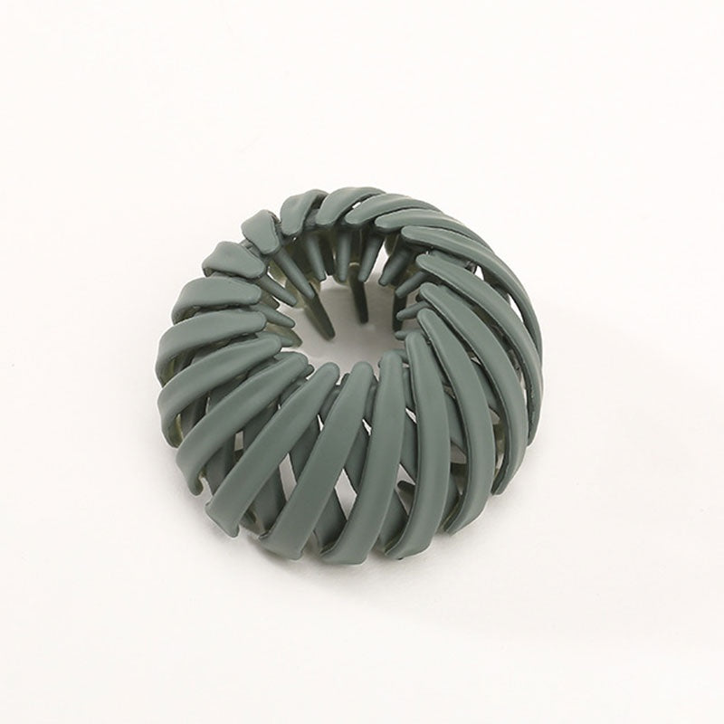 Matte Hair Claw Clips for Women, Nest Hair Bun Maker