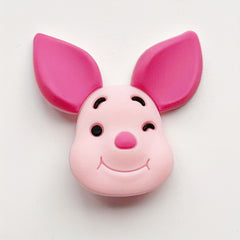 12pcs Pink Piggy Shoe Charm Clogs DIY Decoration Accessories