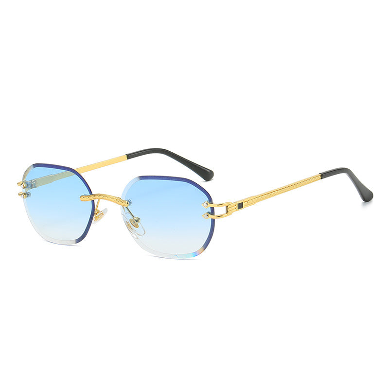 Vintage Frameless Hip Hop Glasses