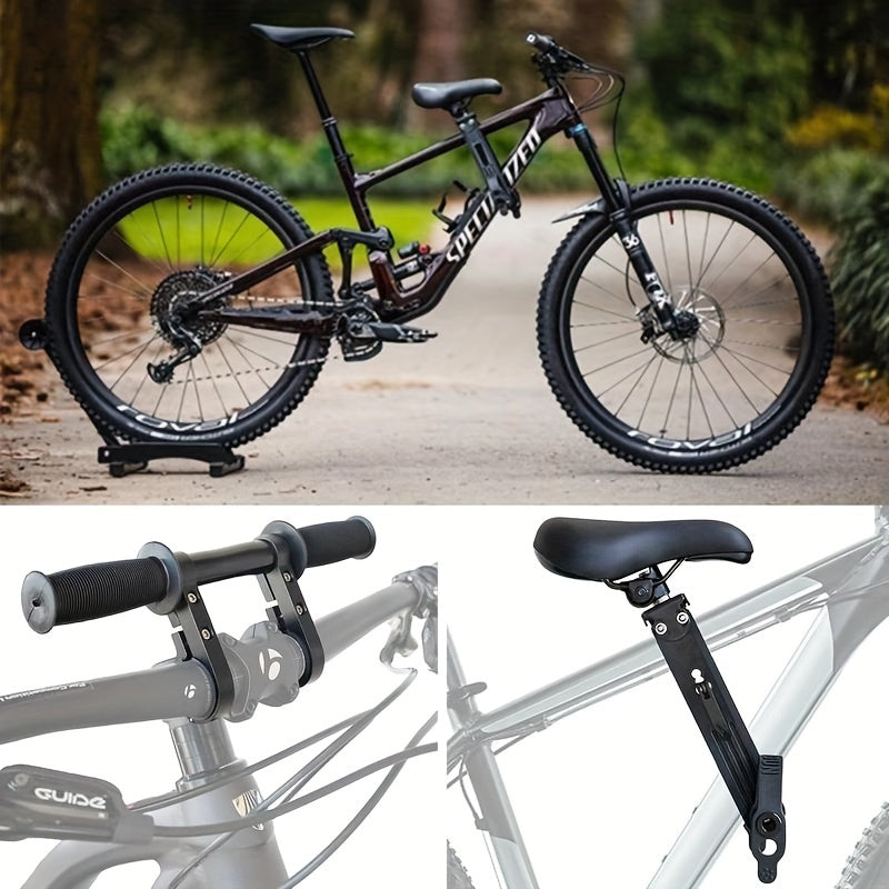 Universal Kids Bike Seat Front Quick Release Easy Install