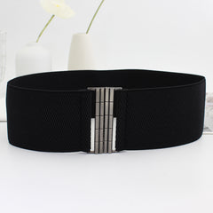 Elastic Belt Women's Belt Wide Waist Covering Decor