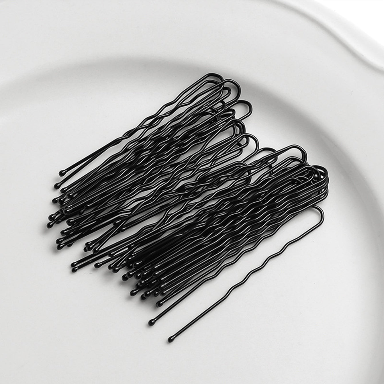 50pcs Metal U Shape Bobby Pins Hair Clip for Girls Women