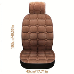 Short Plush Car Seat Cushion Single Bundle General Purpose Interior Supplies