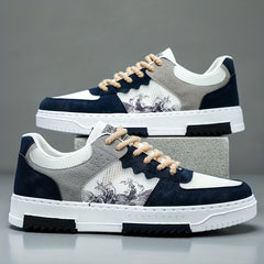 Men's Casual Lace Up Sneakers for Daily Wear