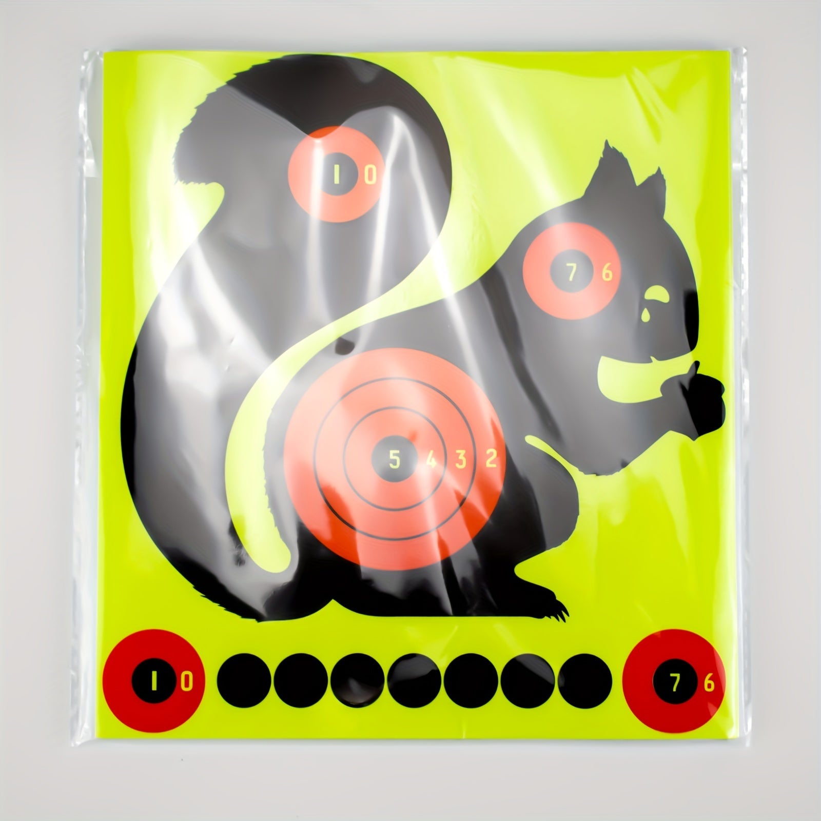 25pcs Squirrel Style 20 32 Cm Shooting Targets Self Adhesive Highly Visibility