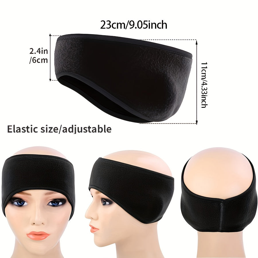 Thermal Ear Warmers Headband Windproof & Moisture Wicking