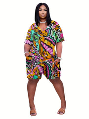 Casual Short Sleeve Romper Jumpsuit Women's Clothing